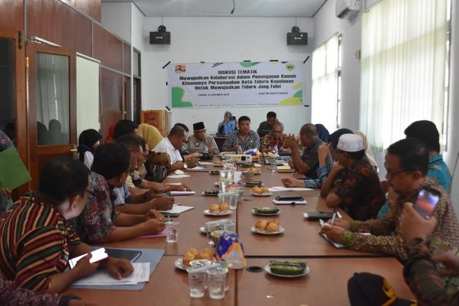  Wujudkan Tidore Bersih, Bapelitbang dan PKP Gelar Diskusi